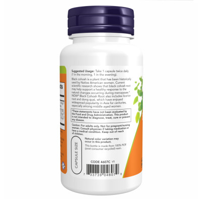 Black Cohosh 80mg - 90 vcaps Black Cohosh 80mg - 90 vcaps