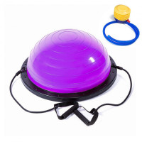 Балансувальна платформа EasyFit BOSU 60 см Фіолетовий Балансувальна платформа EasyFit BOSU 60 см Фіолетовий