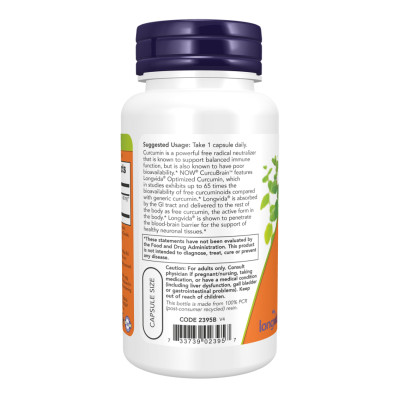 CurcuBrain™ 400mg - 50 vcaps CurcuBrain™ 400mg - 50 vcaps