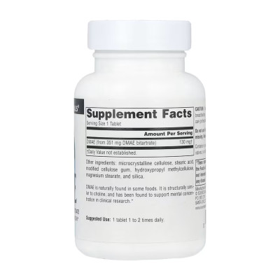 DMAE 351 mg - 100 tabs DMAE 351 mg - 100 tabs