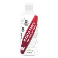 Muscle Force PWO Liquid - 500ml Peach Muscle Force PWO Liquid - 500ml Peach