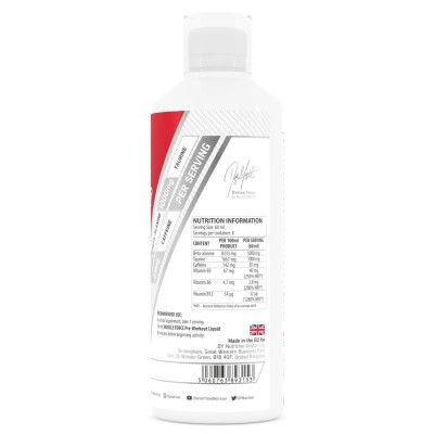 Muscle Force PWO Liquid - 500ml Peach Muscle Force PWO Liquid - 500ml Peach