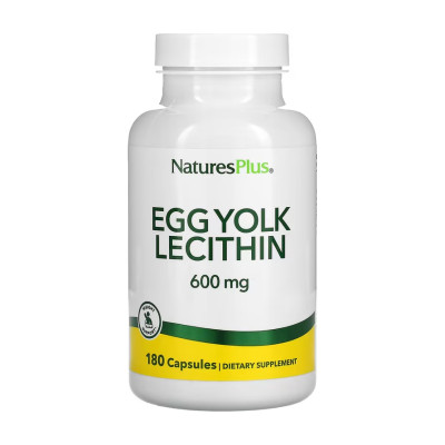 Egg Yolk Lecithin 600 mg - 180 caps