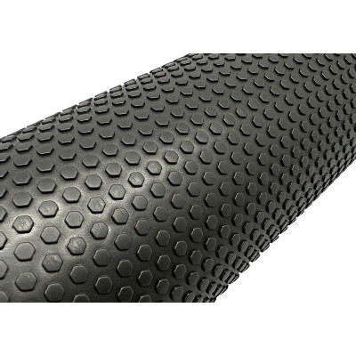 Масажний ролик EasyFit Foam Roller 60 см Чорний Масажний ролик EasyFit Foam Roller 60 см Чорний