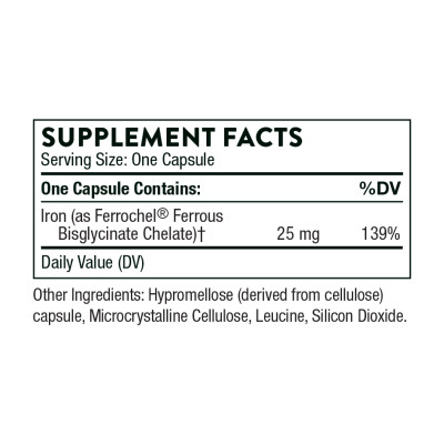 Iron Bisglycinate - 60 tabs Iron Bisglycinate - 60 tabs