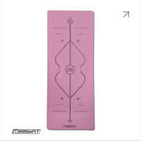 Килимок для йоги професійний EasyFit Pro каучук 5 мм Рожевий Килимок для йоги професійний EasyFit Pro каучук 5 мм Рожевий