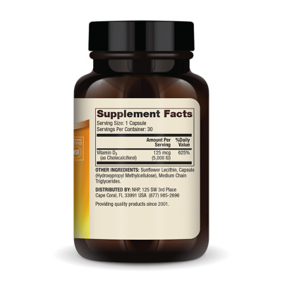 Liposomal Vitamin D3 5000 IU - 30 caps (До 08.26) Liposomal Vitamin D3 5000 IU - 30 caps (До 08.26)