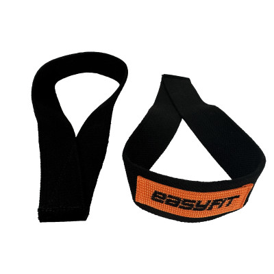 Лямки атлетичні EasyFit Delta для станової тяги чорні Лямки атлетичні EasyFit Delta для станової тяги чорні