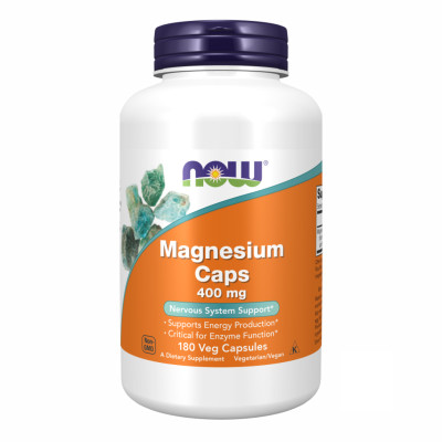 Magnesium 400mg - 180 vcaps (Пошкоджена банка)