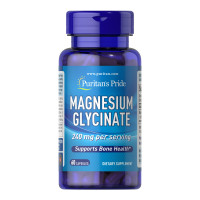 Magnesium Glycinate 240mg per serving - 60 caps Magnesium Glycinate 240mg per serving - 60 caps
