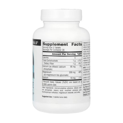 Magnesium Glycinate - 60 tabs Magnesium Glycinate - 60 tabs
