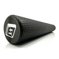 Масажний ролик EasyFit Foam Roller 90 см Чорний Масажний ролик EasyFit Foam Roller 90 см Чорний