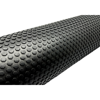 Масажний ролик EasyFit Foam Roller 90 см Чорний Масажний ролик EasyFit Foam Roller 90 см Чорний