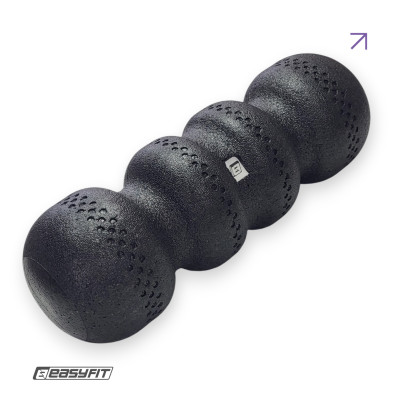 Массажный ролик EasyFit SlateShaper 45 см чорний