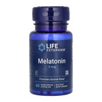 Melatonin 3 mg - 60 vcaps (Пошкоджена банка) Melatonin 3 mg - 60 vcaps (Пошкоджена банка)