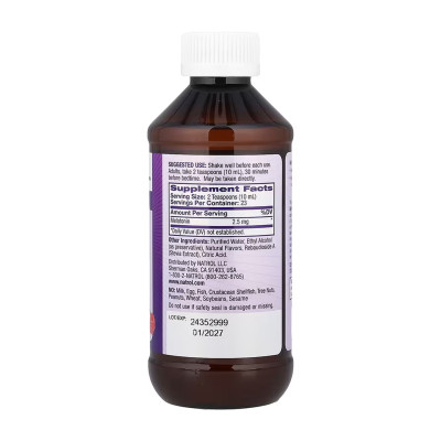 Melatonin Liquid 2.5mg - 237 ml Melatonin Liquid 2.5mg - 237 ml