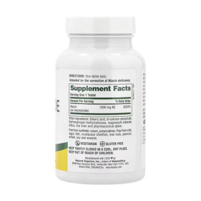 Niacinamide 1000mg - 90 tabs Niacinamide 1000mg - 90 tabs