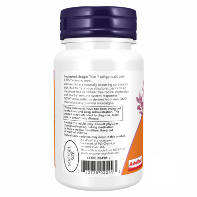 Astaxanthin 10 mg - 60 sgels Astaxanthin 10 mg - 60 sgels
