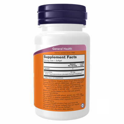 Astaxanthin 10 mg - 60 sgels Astaxanthin 10 mg - 60 sgels