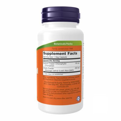 Chlorophyll 100 mg - 90 vcaps Chlorophyll 100 mg - 90 vcaps