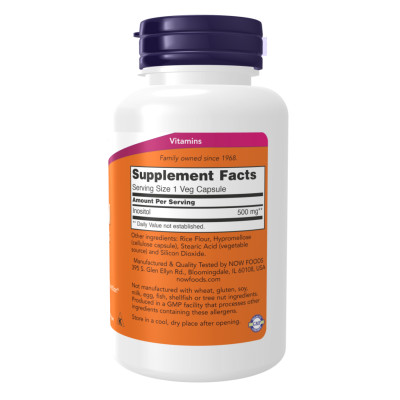 Inositol 500mg - 100caps Inositol 500mg - 100caps