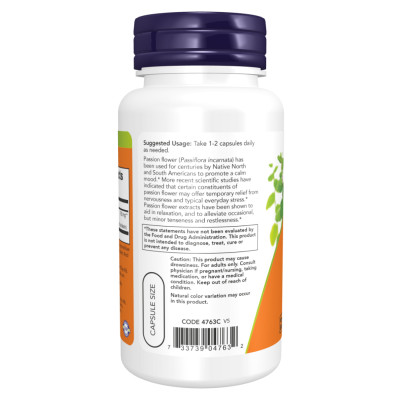 Passion Flower 350mg - 90 vcaps Passion Flower 350mg - 90 vcaps