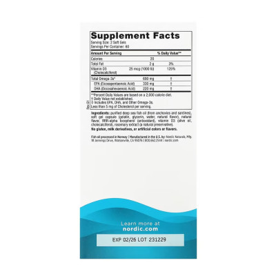 Omega-3D - 120 softgels Omega-3D - 120 softgels