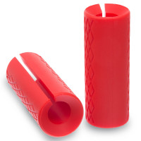 Розширювачі грифа EasyFit 12,7 х 5,5 см (2 шт) червоні Розширювачі грифа EasyFit 12,7 х 5,5 см (2 шт) червоні