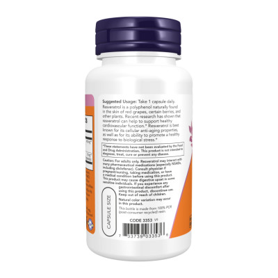 Resveratrol 200 mg - 120 vcaps Resveratrol 200 mg - 120 vcaps