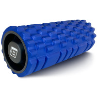 Масажний ролик EasyFit Grid Roller 33 см v.1.1 міцний масажер (синій) Масажний ролик EasyFit Grid Roller 33 см v.1.1 міцний масажер (синій)