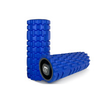 Масажний ролик EasyFit Grid Roller 33 см v.1.1 міцний масажер (синій) Масажний ролик EasyFit Grid Roller 33 см v.1.1 міцний масажер (синій)