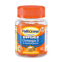 Softies Omega-3 & Multivitamin - 30 softgels Orange Softies Omega-3 & Multivitamin - 30 softgels Orange