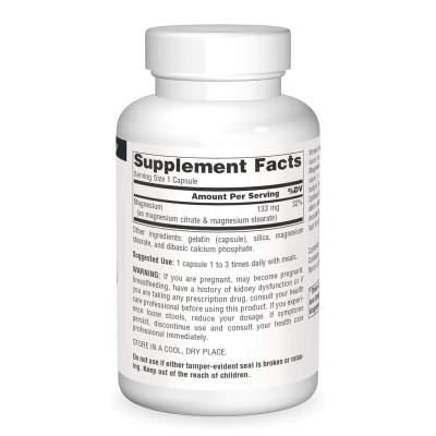 Magnesium Citrate 133mg - 90 caps Magnesium Citrate 133mg - 90 caps
