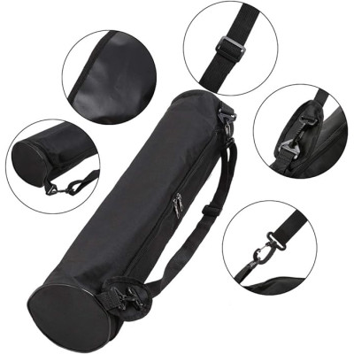 Чохол для килимка на блискавці EasyFit 70 см чорний Чохол для килимка на блискавці EasyFit 70 см чорний