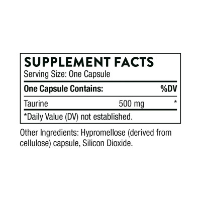 Taurine - 90 caps Taurine - 90 caps