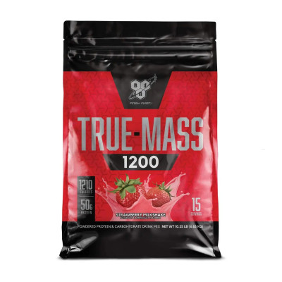 True Mass 1200 - 4730g Strawberry Milkshake True Mass 1200 - 4730g Strawberry Milkshake