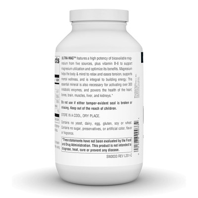 Ultra-Mag Magnesium Complex - 240 tabs (Пошкоджена банка)