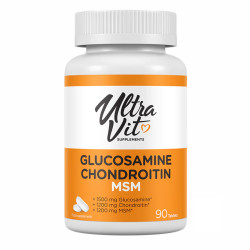 Ultravit Glucosamine Chondroitin MSM - 90 tabs Ultravit Glucosamine Chondroitin MSM - 90 tabs